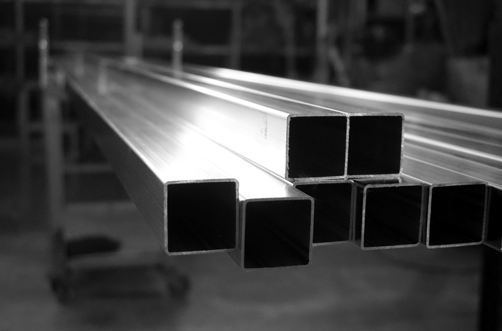 Square Tube A554 stainless steel square tube displayed on product specification page