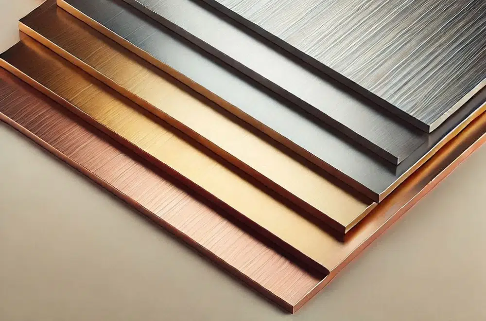 Product Colorful PVD stainless steel plate with custom finish by YES Stainless.